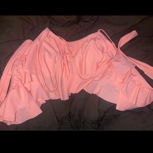 Ruffled Bikini top and bottom